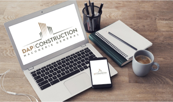 Nouveau support de communication web, Annecy, DAP Construction